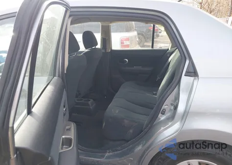 2010 Nissan Versa 1.8S из США, поврежденный, VIN 3N1BC1AP8AL410716